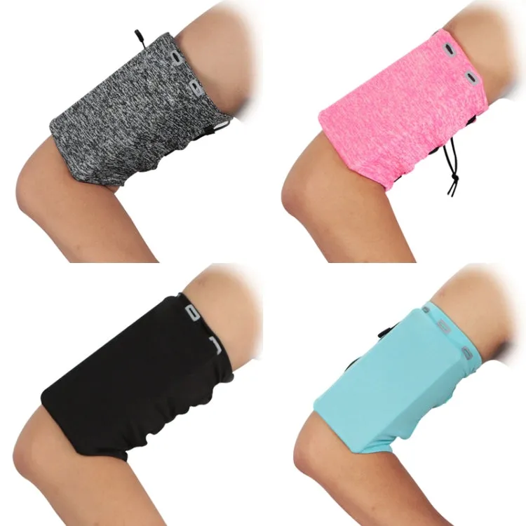 1940 Running Mobile Phone Arm Bag Elastic Sports Wrist Bag, Colour: Cyan (no Logo)