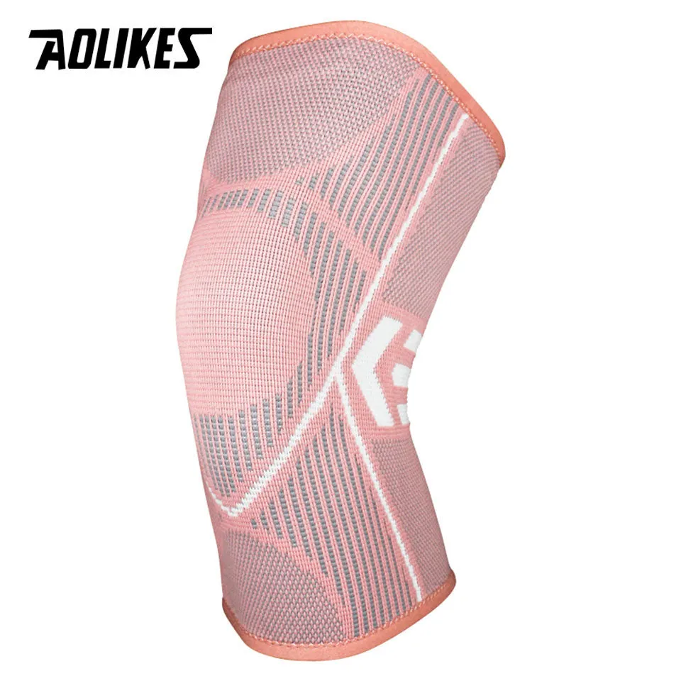 1PCS Knee Brace Support for Arthritis Joint Nylon Sports Fitness Compression Sleeves Kneepads Cycling Running Protector