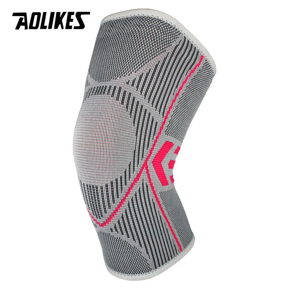 1PCS Knee Brace Support for Arthritis Joint Nylon Sports Fitness Compression Sleeves Kneepads Cycling Running Protector