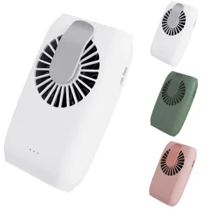 2000mAh Battery Small Neck Cooling Fan Hands-Free Rechargeable