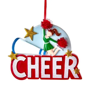 2.75" Cheer Ornament - Free Personalization