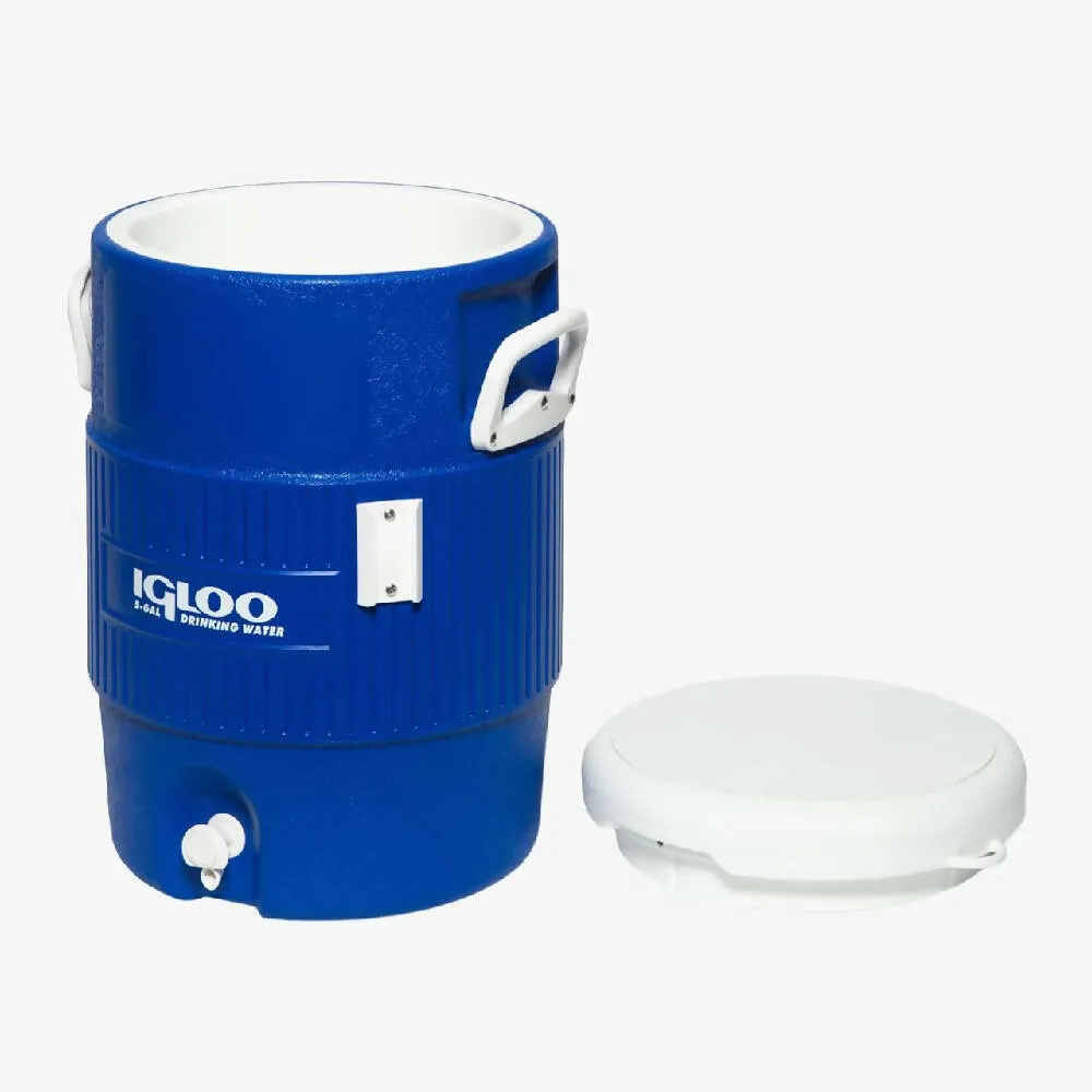 5 Gallon Seat Top Water Jug With Cup Dispenser