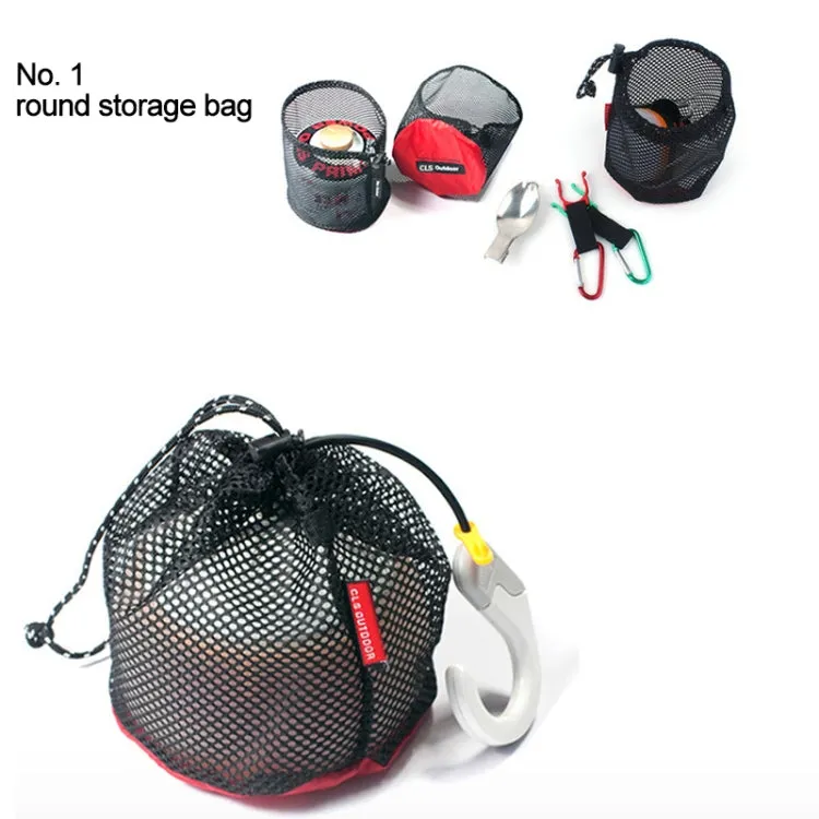 5 in 1 Multi-function Travel Portable Storage Camping Accessories Sorting Net Bag Set