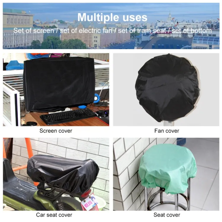 55-60L Adjustable Waterproof Dustproof Backpack  Rain Cover Portable Ultralight Protective Cover(Black)