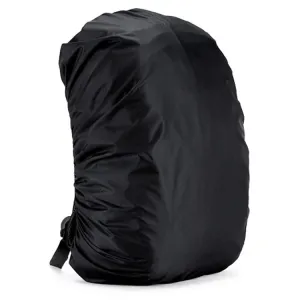 55-60L Adjustable Waterproof Dustproof Backpack  Rain Cover Portable Ultralight Protective Cover(Black)