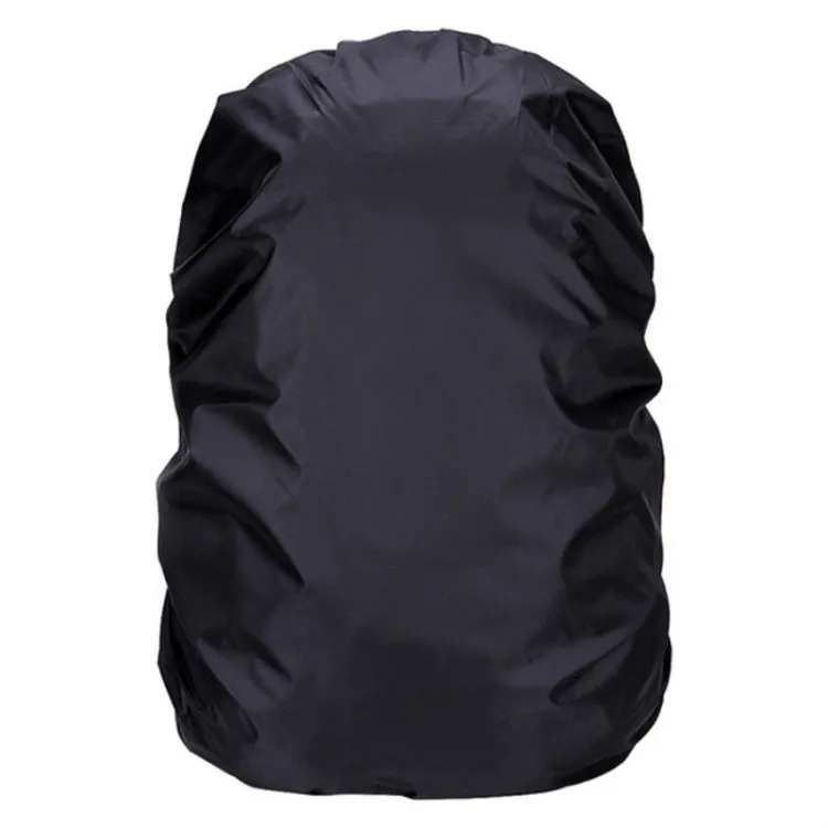 55-60L Adjustable Waterproof Dustproof Backpack  Rain Cover Portable Ultralight Protective Cover(Black)