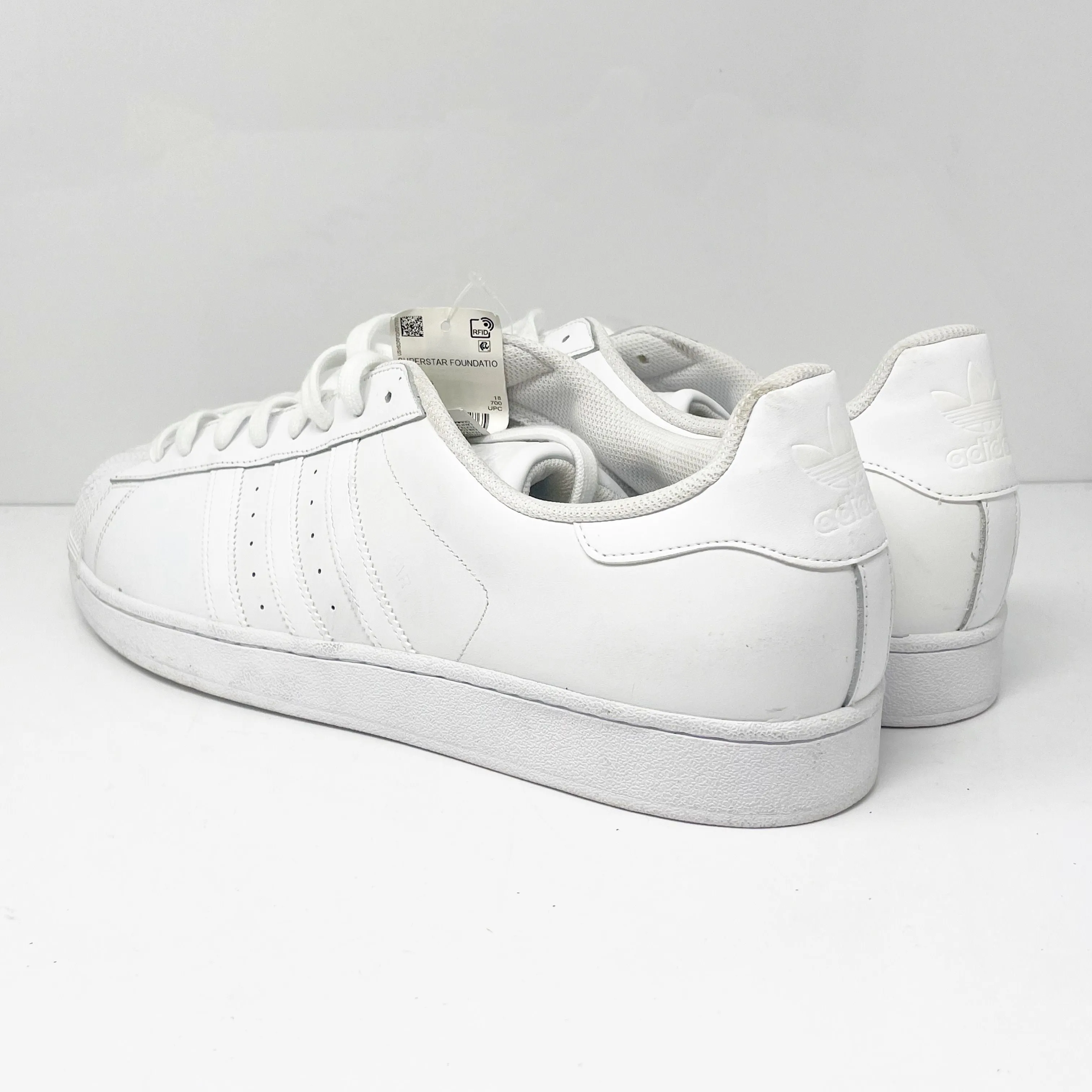 Adidas Mens Superstar Foundation B27136 White Casual Shoes Sneakers Size 19