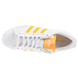 Adidas Men's Superstar Shoes - White / Yellow