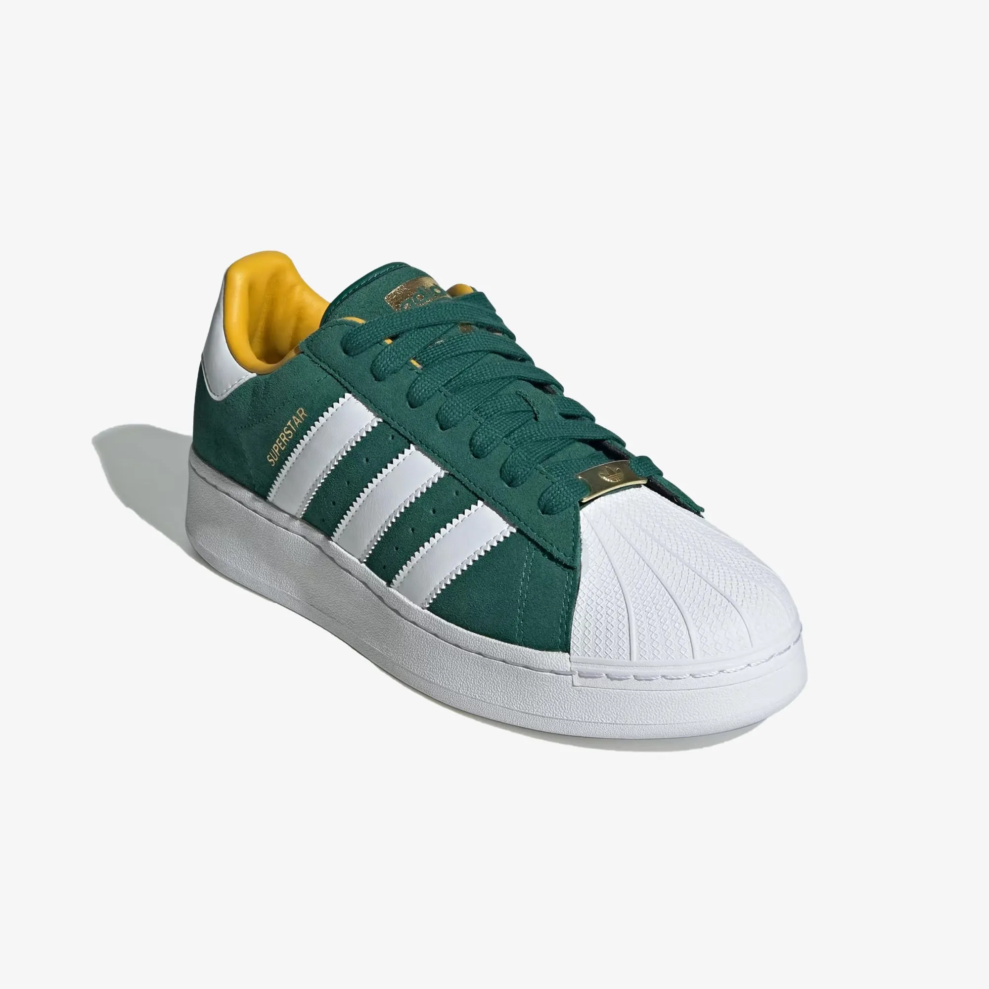 Adidas Originals | SUPERSTAR XLG  { CGRENN/FTWWHT/BOGOLD