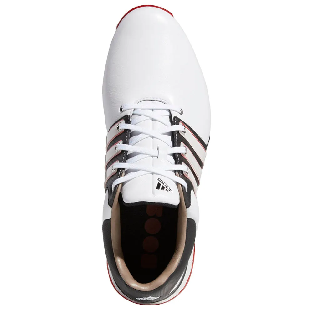 adidas Tour 360 XT SL Spikeless Shoes - White/Black/Red