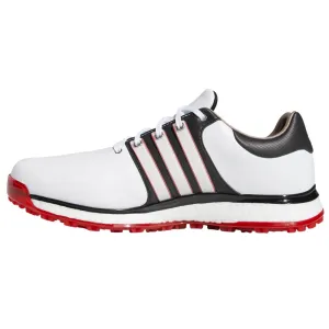 adidas Tour 360 XT SL Spikeless Shoes - White/Black/Red