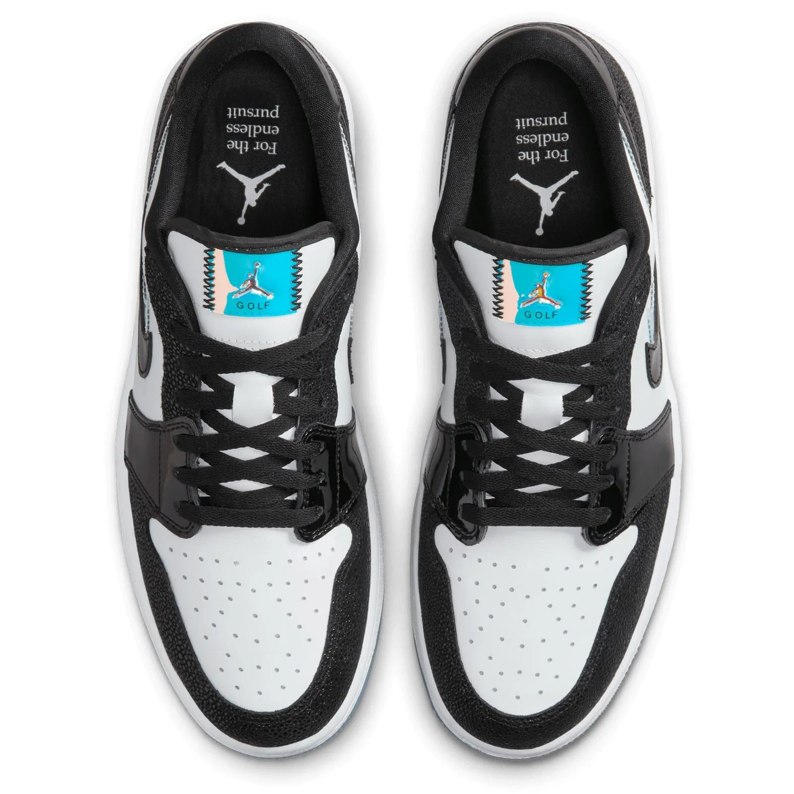 Air Jordan 1 NRG Golf Shoes White/Black - SU24