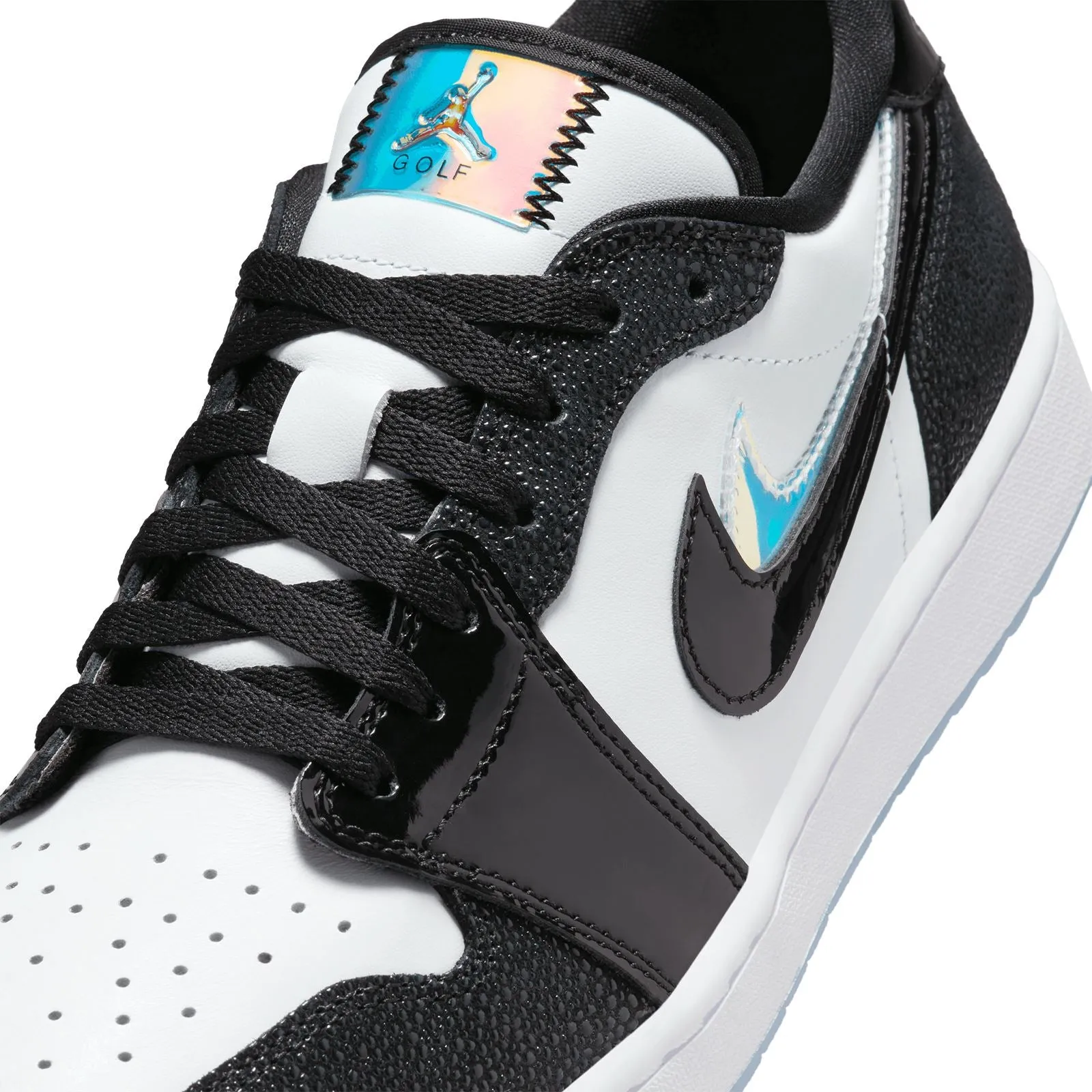 Air Jordan 1 NRG Golf Shoes White/Black - SU24