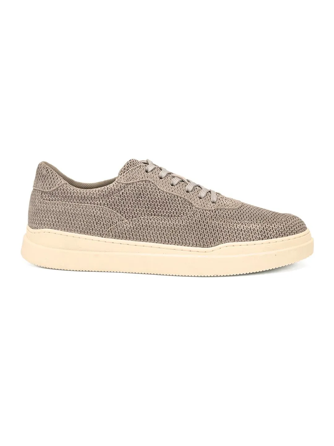 Alberto Torresi Lightweight Mesh Taupe CasualShoes  For Men