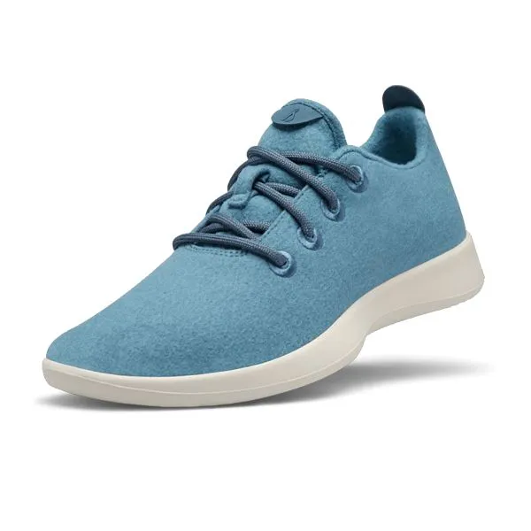 Allbirds Wool Runners - LIMITED EDITION : Tidal Blue (White Sole)