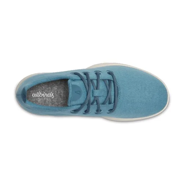 Allbirds Wool Runners - LIMITED EDITION : Tidal Blue (White Sole)