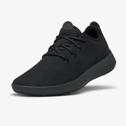 Allbirds Wool Runners Mizzles - LIMITED EDITION: BLACK (Black Sole)