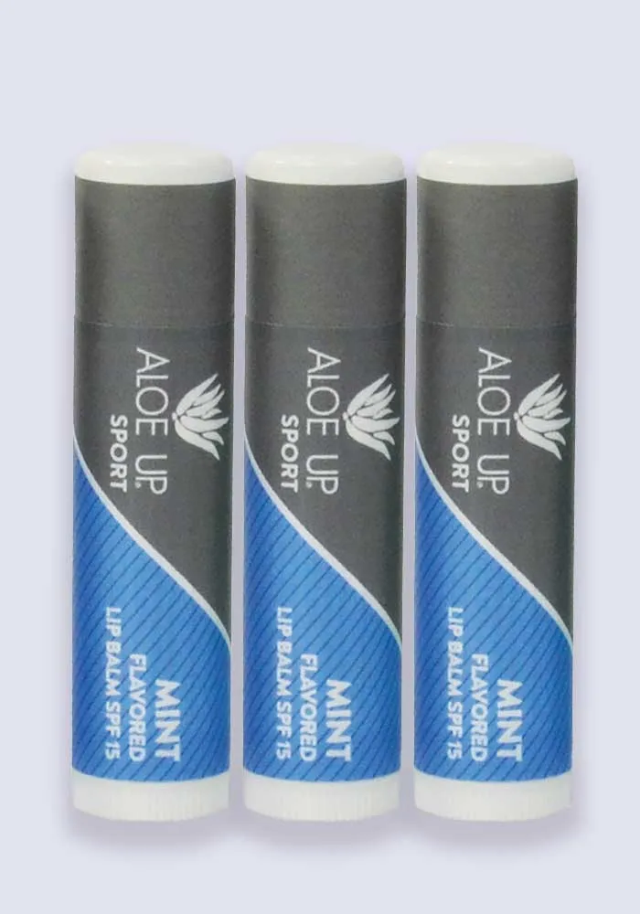 Aloe Up Sport Lip Balm SPF 15 - Natural 4.25g - 3 Pack Saver