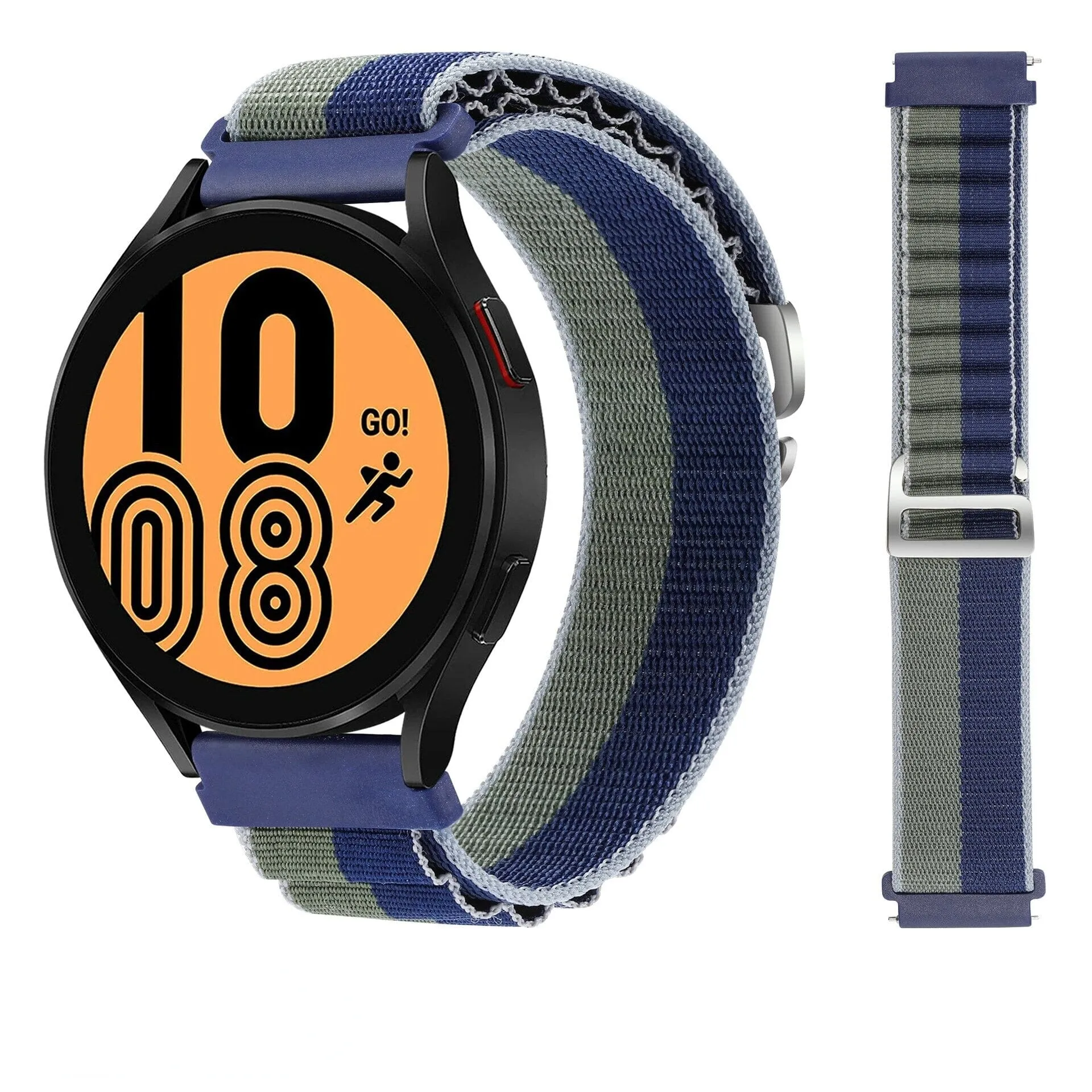 Alpine Loop Watch Straps Compatible with the Moto 360 for Men (2nd Generation 46mm)