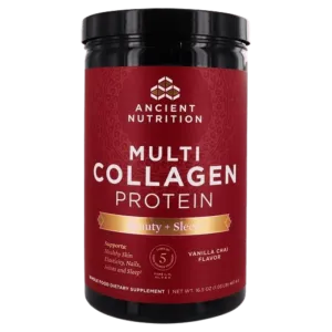 Ancient Nutrition Dr. Axe Multi Collagen Protein Beauty   Sleep 24 Servings