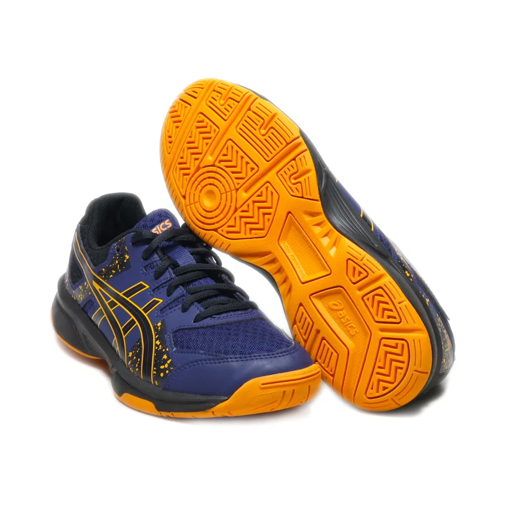 Asics Flare 7 Sport Shoes Leather Blue Colour For Women