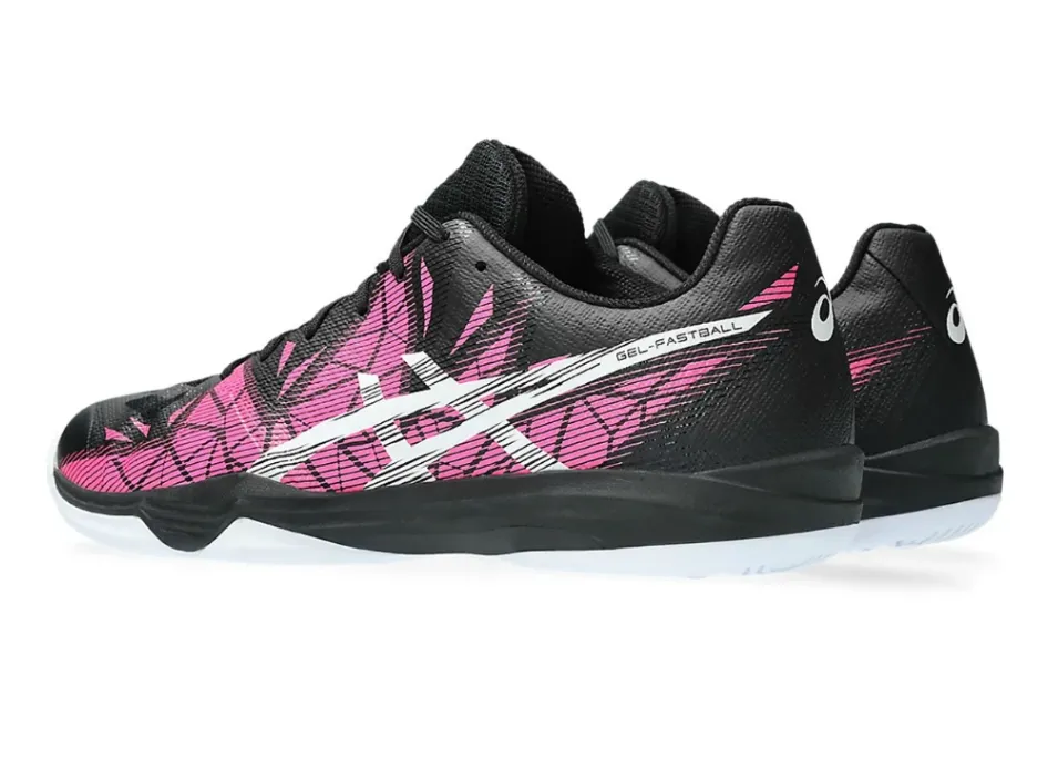 Asics Handball Shoes GEL-FASTBALL 3 Black/Hot Pink THH546 006 UNISEX  2023  US8