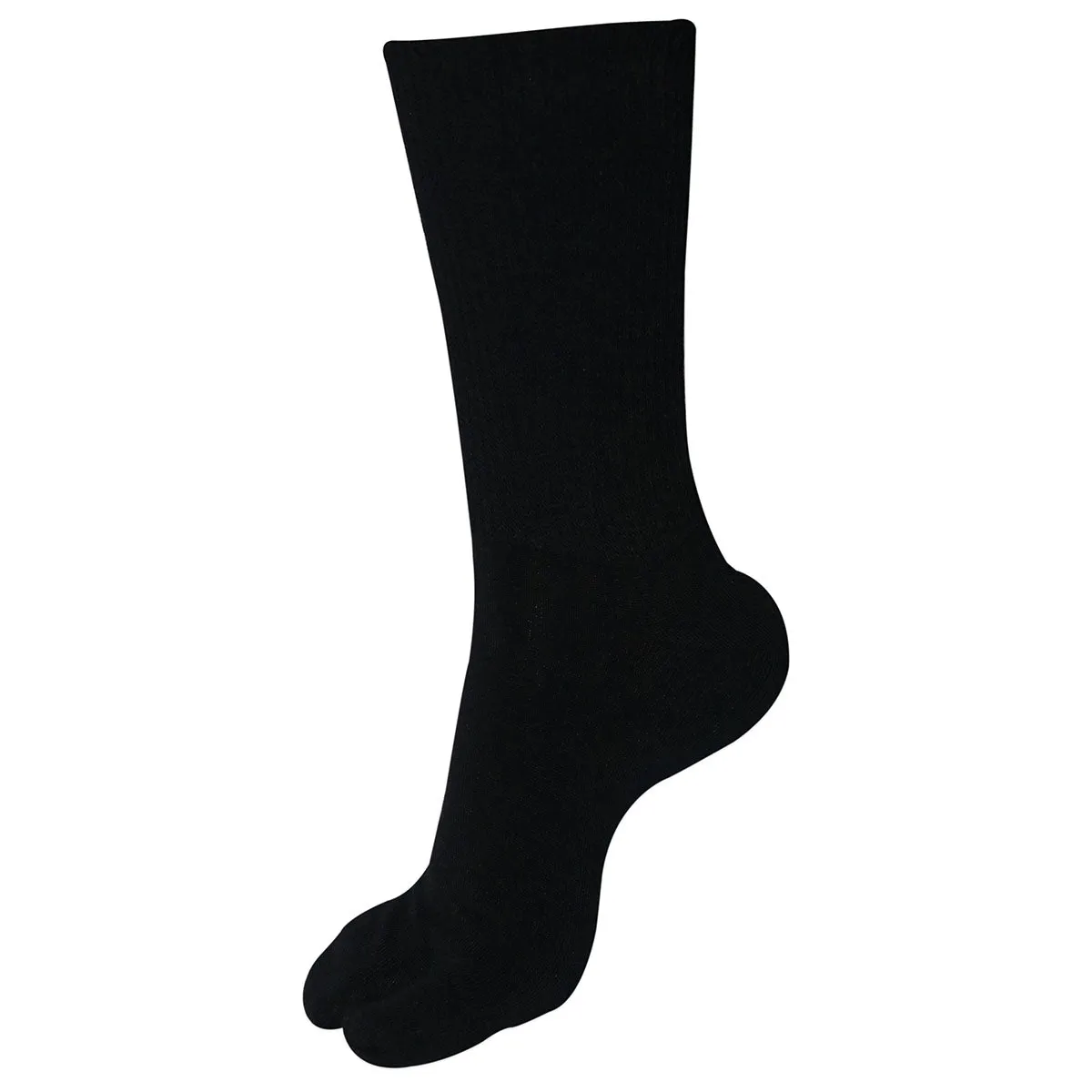 Balenzia Women solid/ Plain wollen Toe Socks- Black-Skin-Fawn (Pack of 3 Pairs/1U)(Free Size)