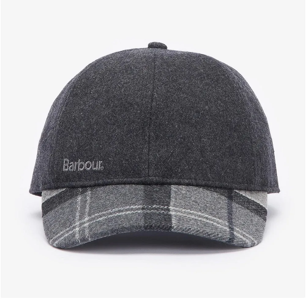 Barbour Roker Grey Sports Cap One Size