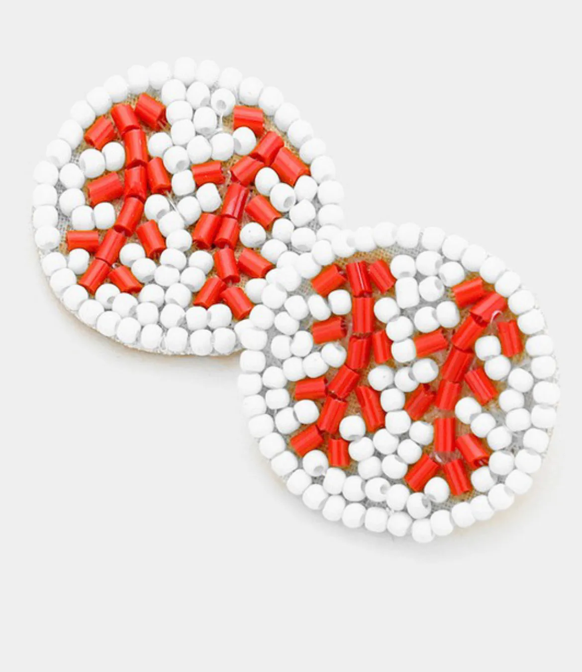 Beaded Sports Earrings