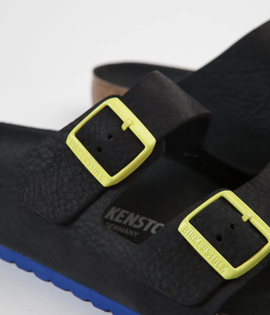 Birkenstock Arizona BS Sandals - Black / White Pop