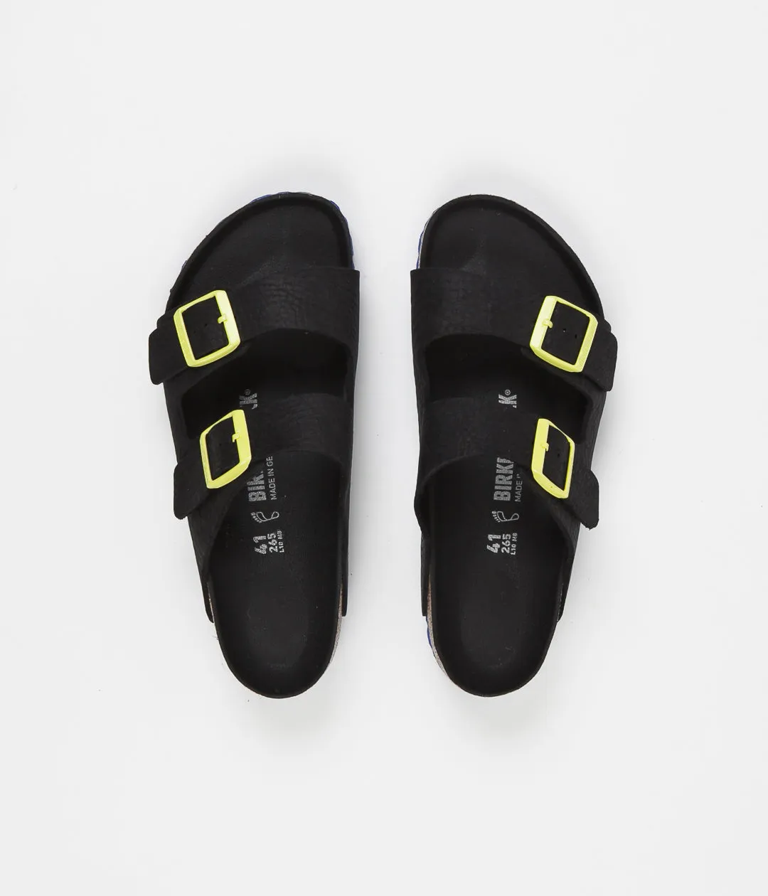 Birkenstock Arizona BS Sandals - Black / White Pop