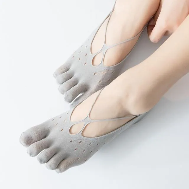 Breathable Invisible Five-finger Socks