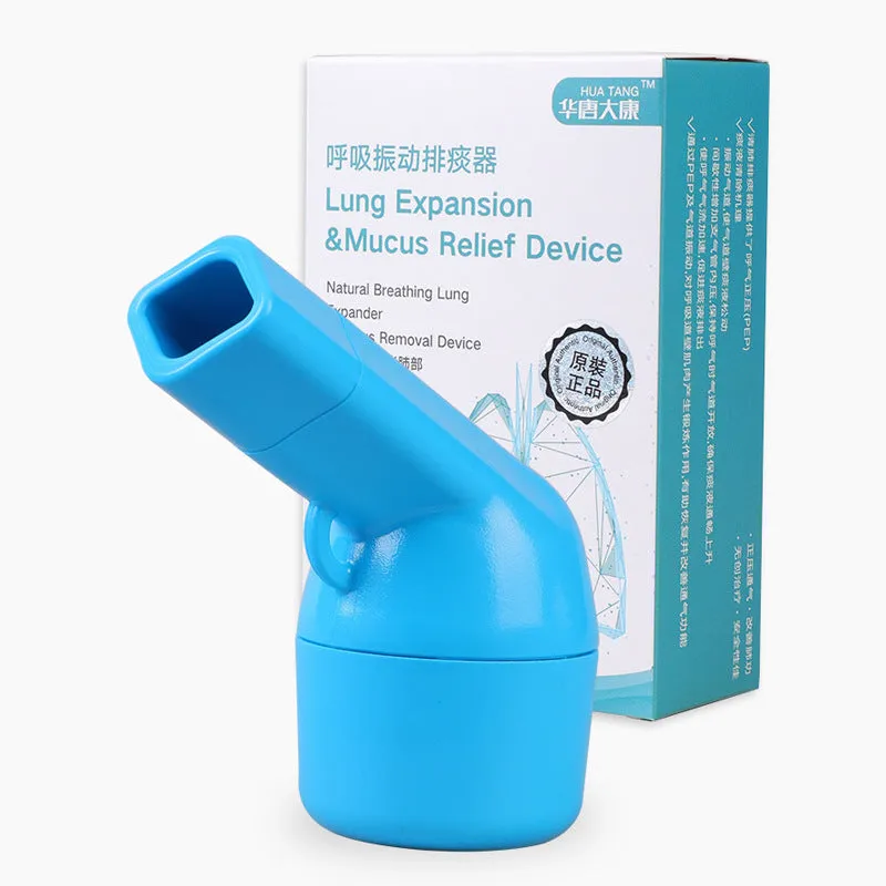 Breathing Trainer With Adjustable Replaceable Mouthpiece