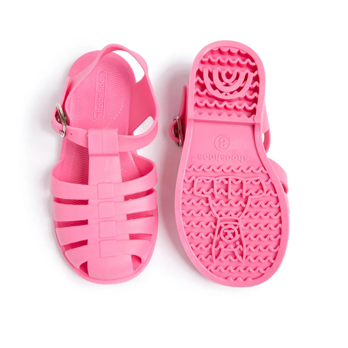 Call It Love Hot Pink Girls Sandals - Select Size - Shooshoos