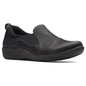 Clarks Women's Sillian Paz Slip-On - Black