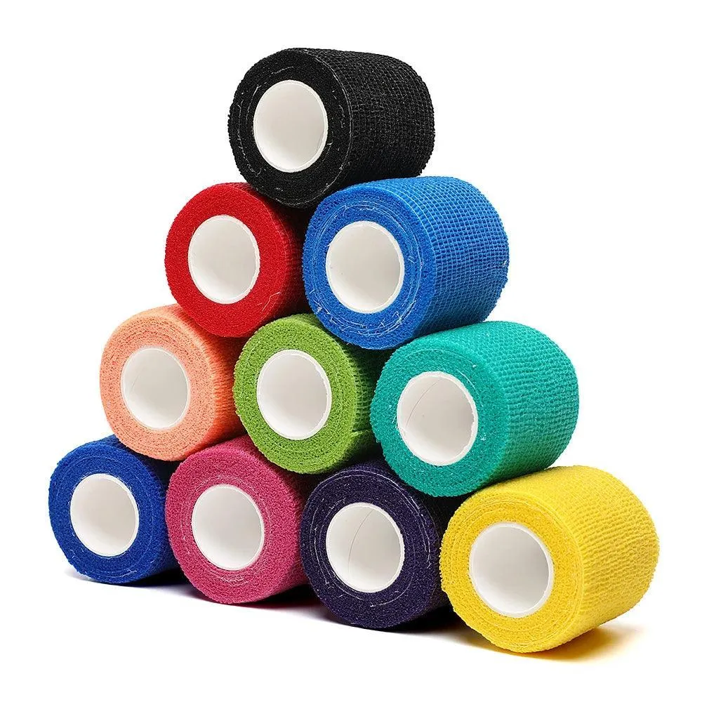 Colorful Athletic Wrap Tape: Ultimate Support & Protection for Active Joints