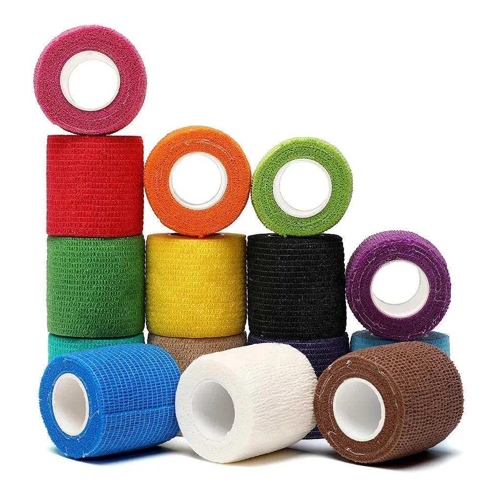 Colorful Athletic Wrap Tape: Ultimate Support & Protection for Active Joints