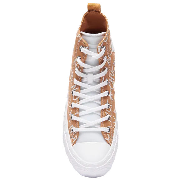 Converse Untitl3d Hi Golden Tan White Sneakers