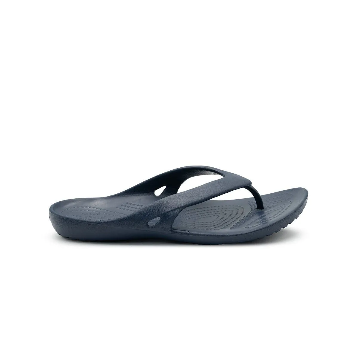 Crocs Kadee Flop Sandals Flip Flops Rubber Blue Colour For Women