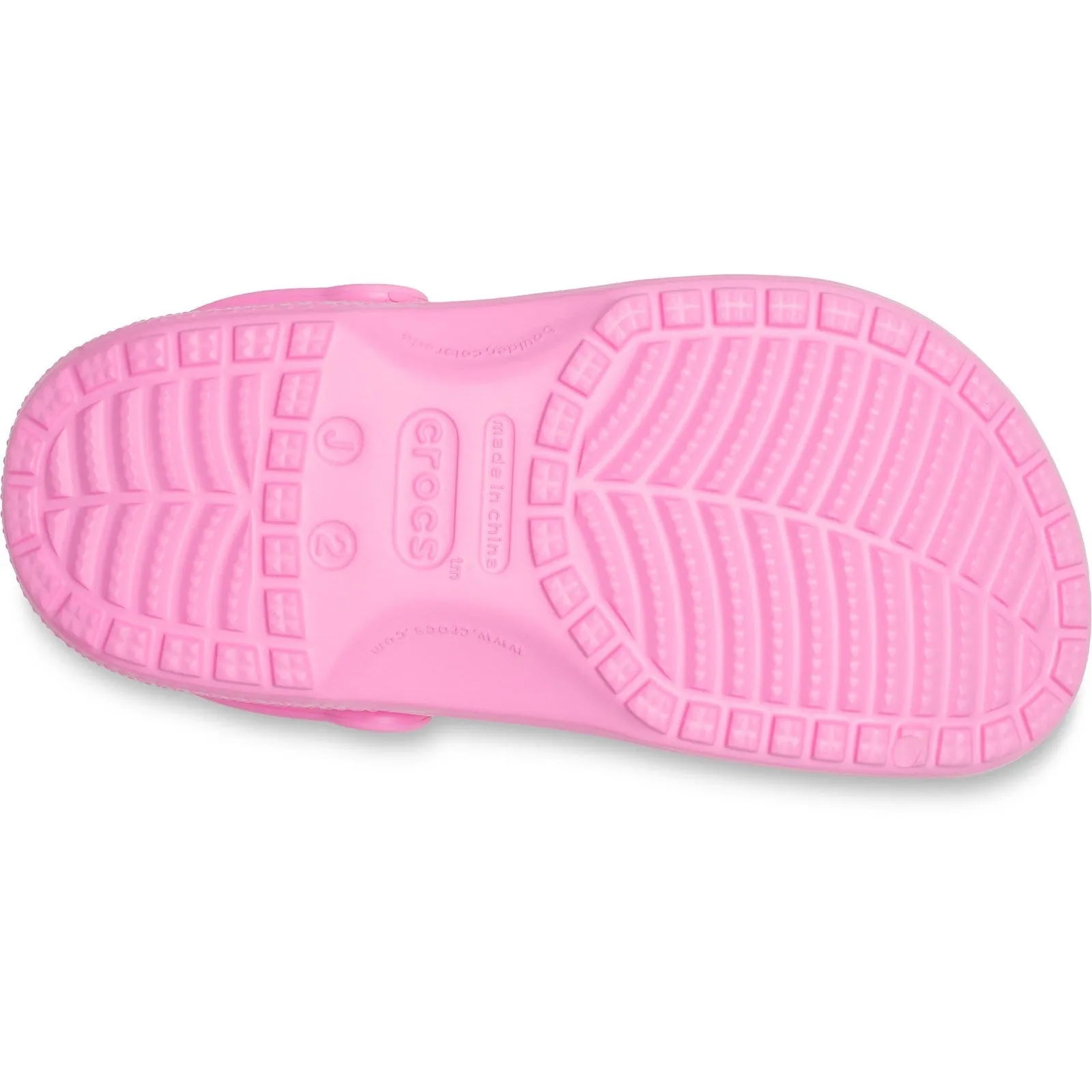 Crocs Kids Classic Clog Girls Taffy Pink Clog Shoe