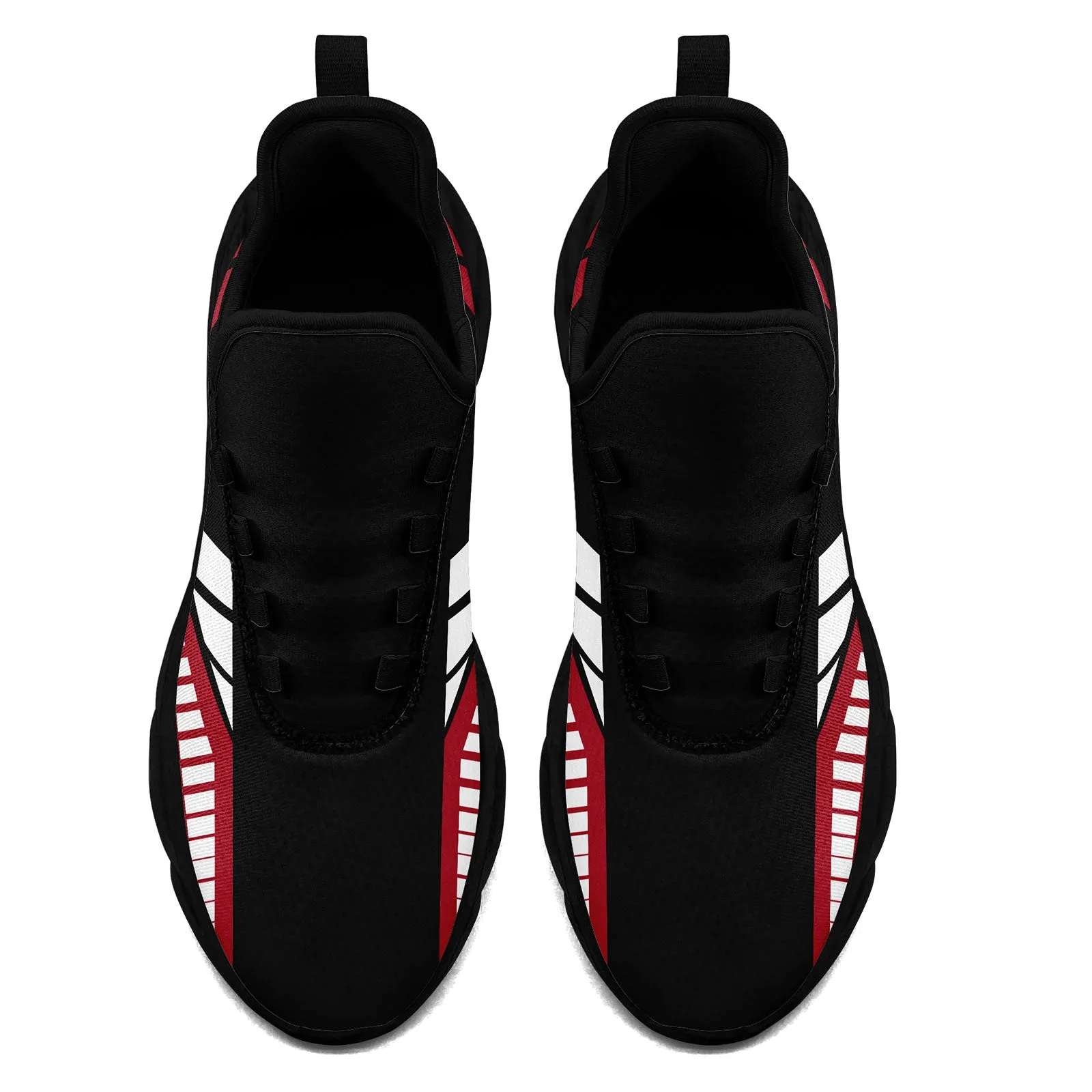 Custom Black Red Atlanta Maxsoul Shoes Personalized Sneaker FN003-D020325-3