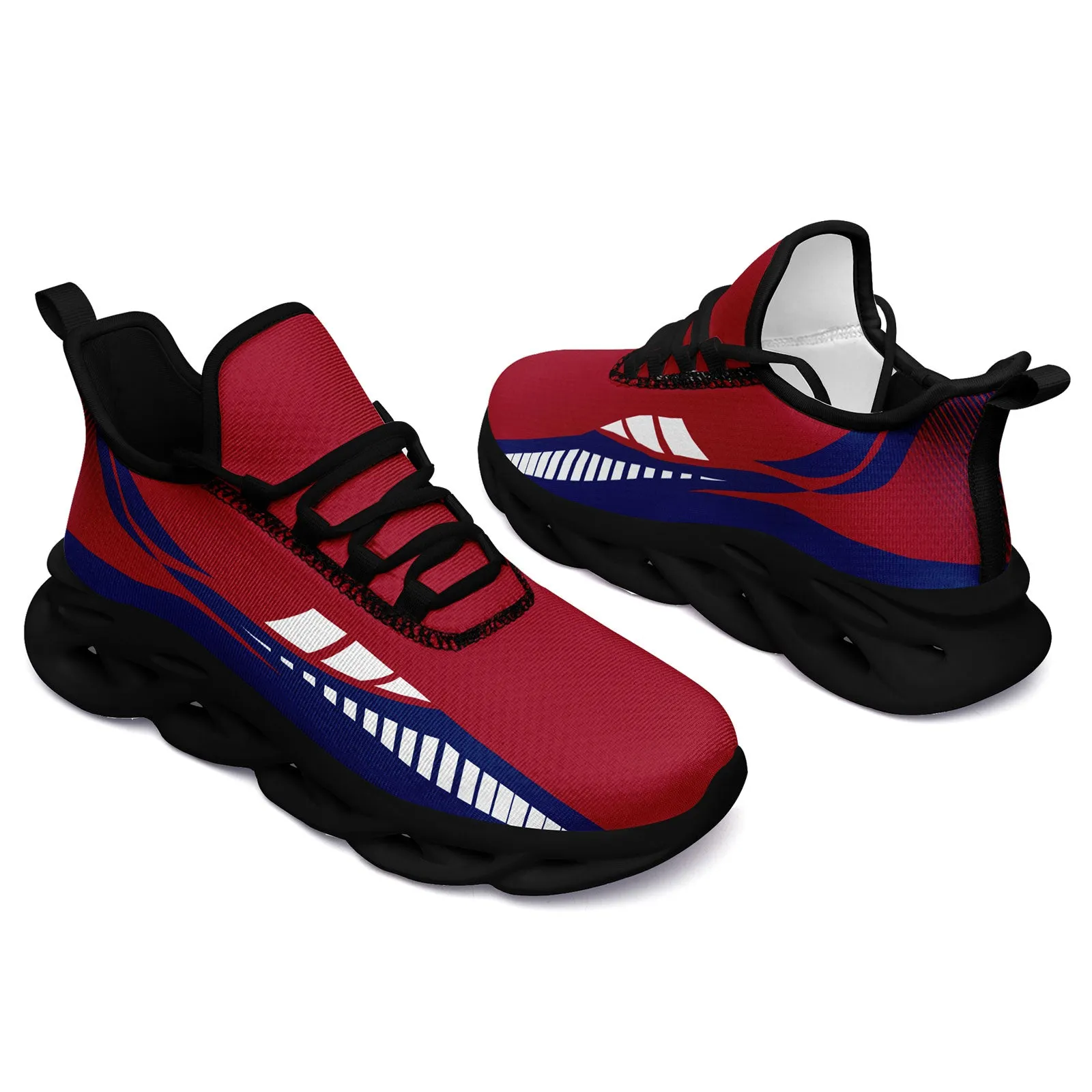 Custom Red Blue New York Maxsoul Shoes Personalized Sneaker FN003-D020325-21