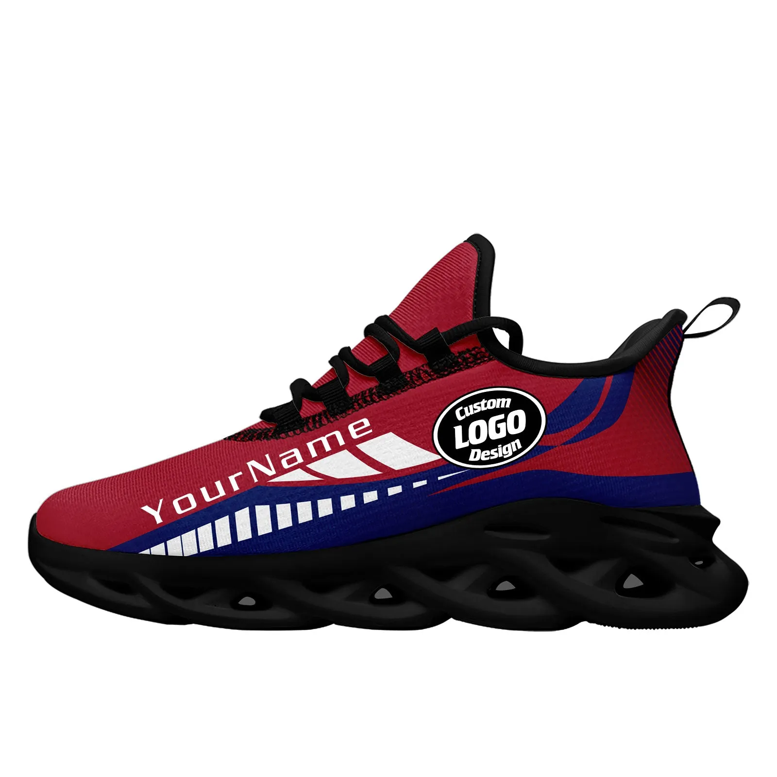 Custom Red Blue New York Maxsoul Shoes Personalized Sneaker FN003-D020325-21