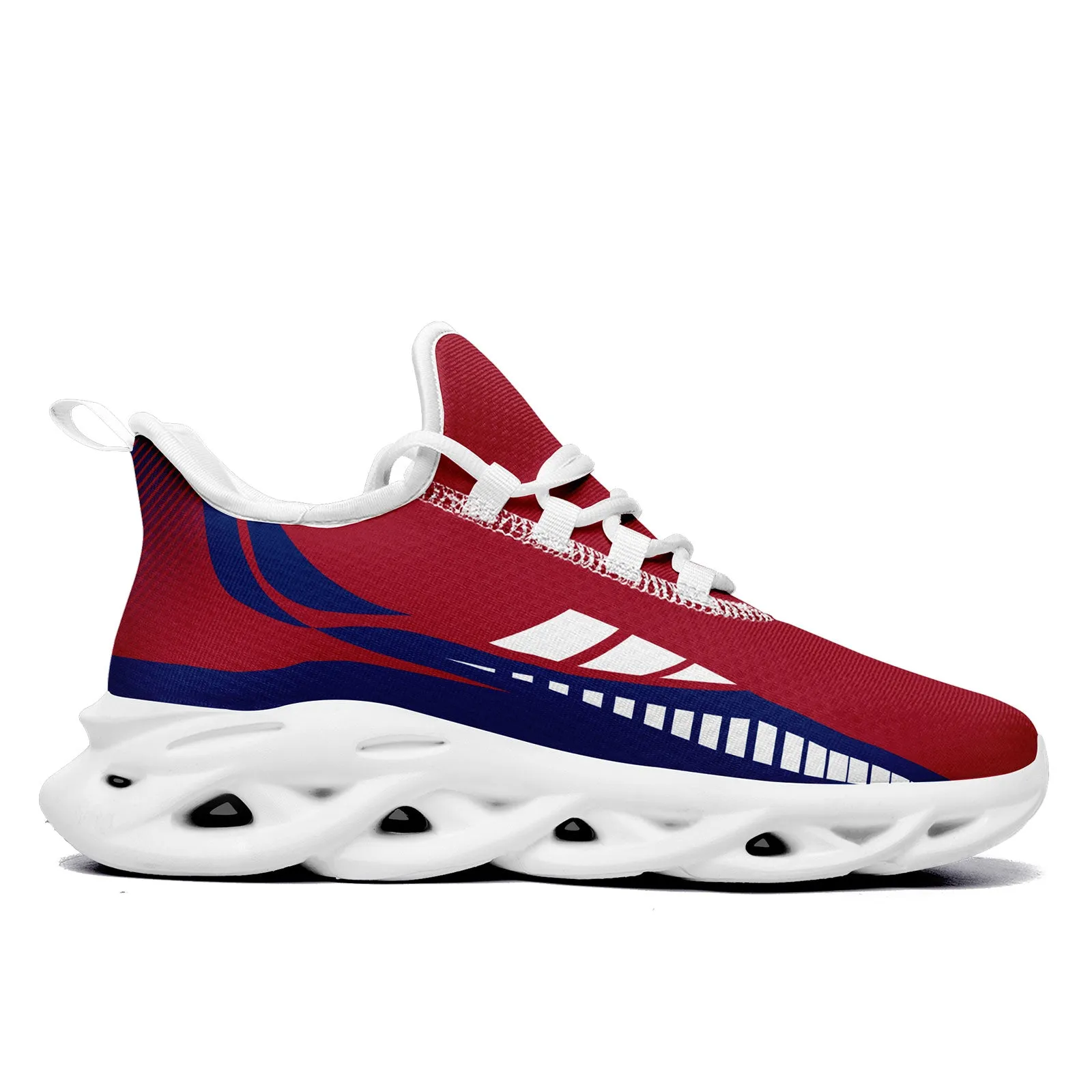 Custom Red Blue New York Maxsoul Shoes Personalized Sneaker FN003-D020325-21