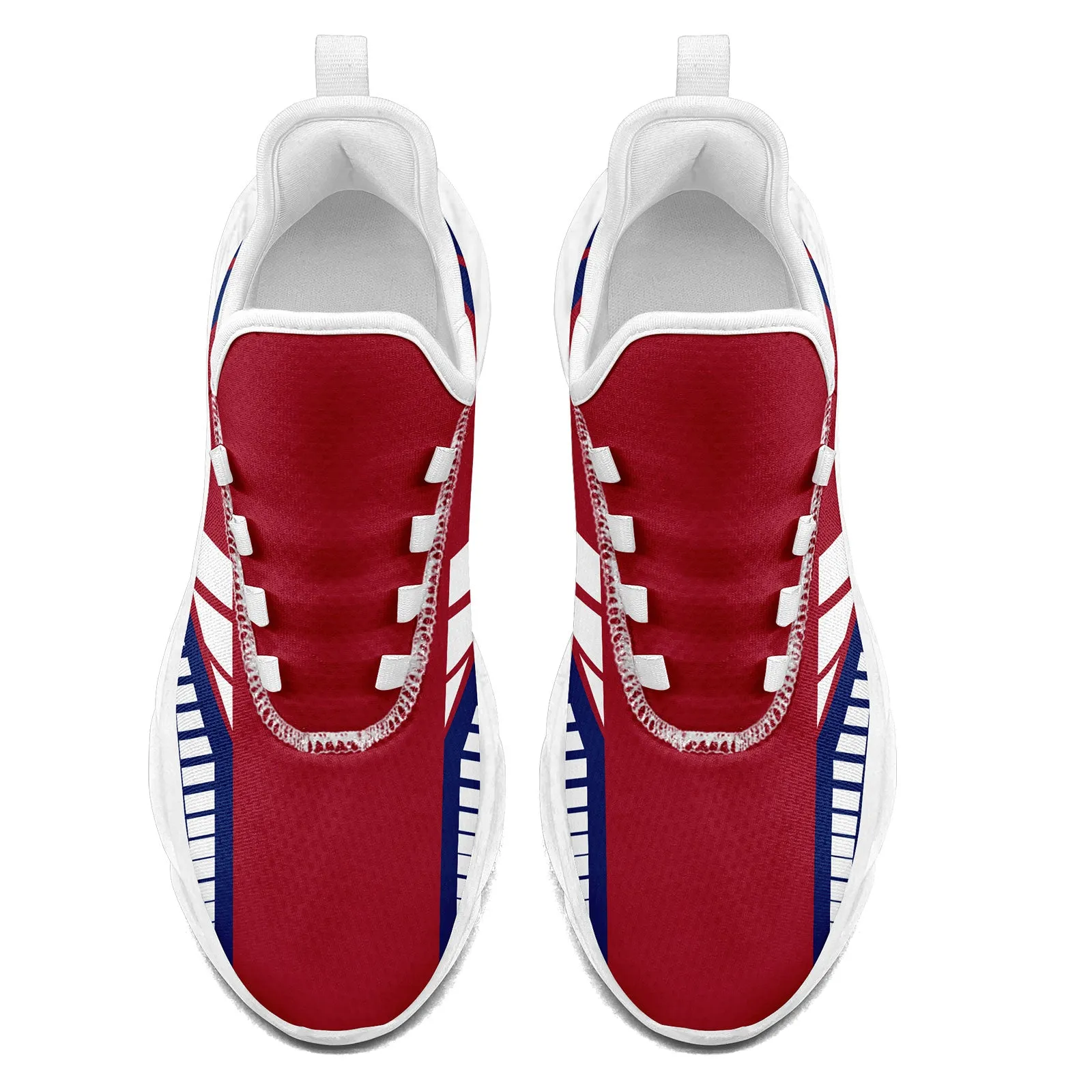 Custom Red Blue New York Maxsoul Shoes Personalized Sneaker FN003-D020325-21