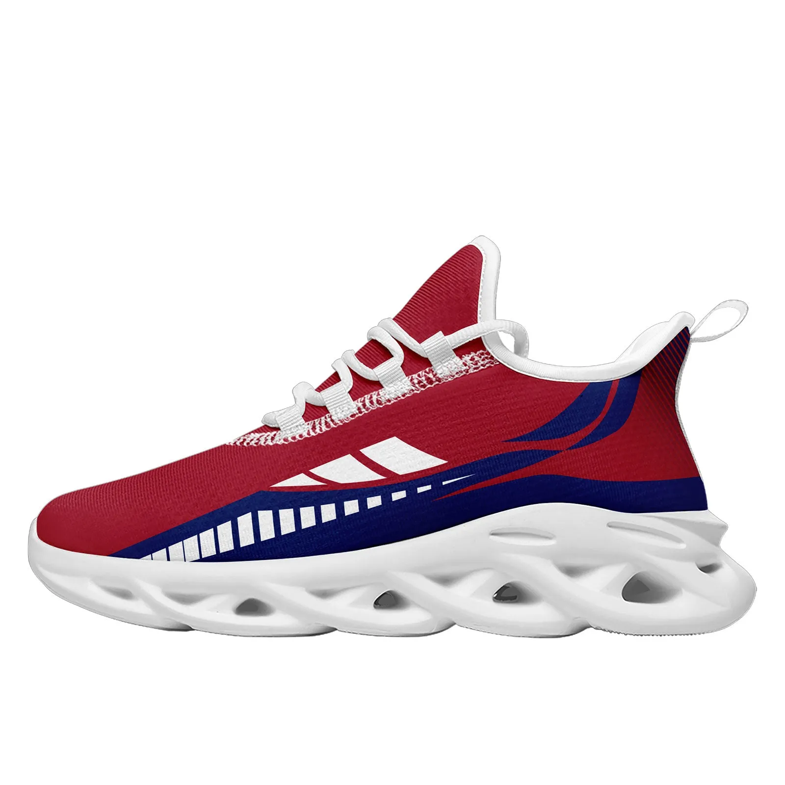 Custom Red Blue New York Maxsoul Shoes Personalized Sneaker FN003-D020325-21