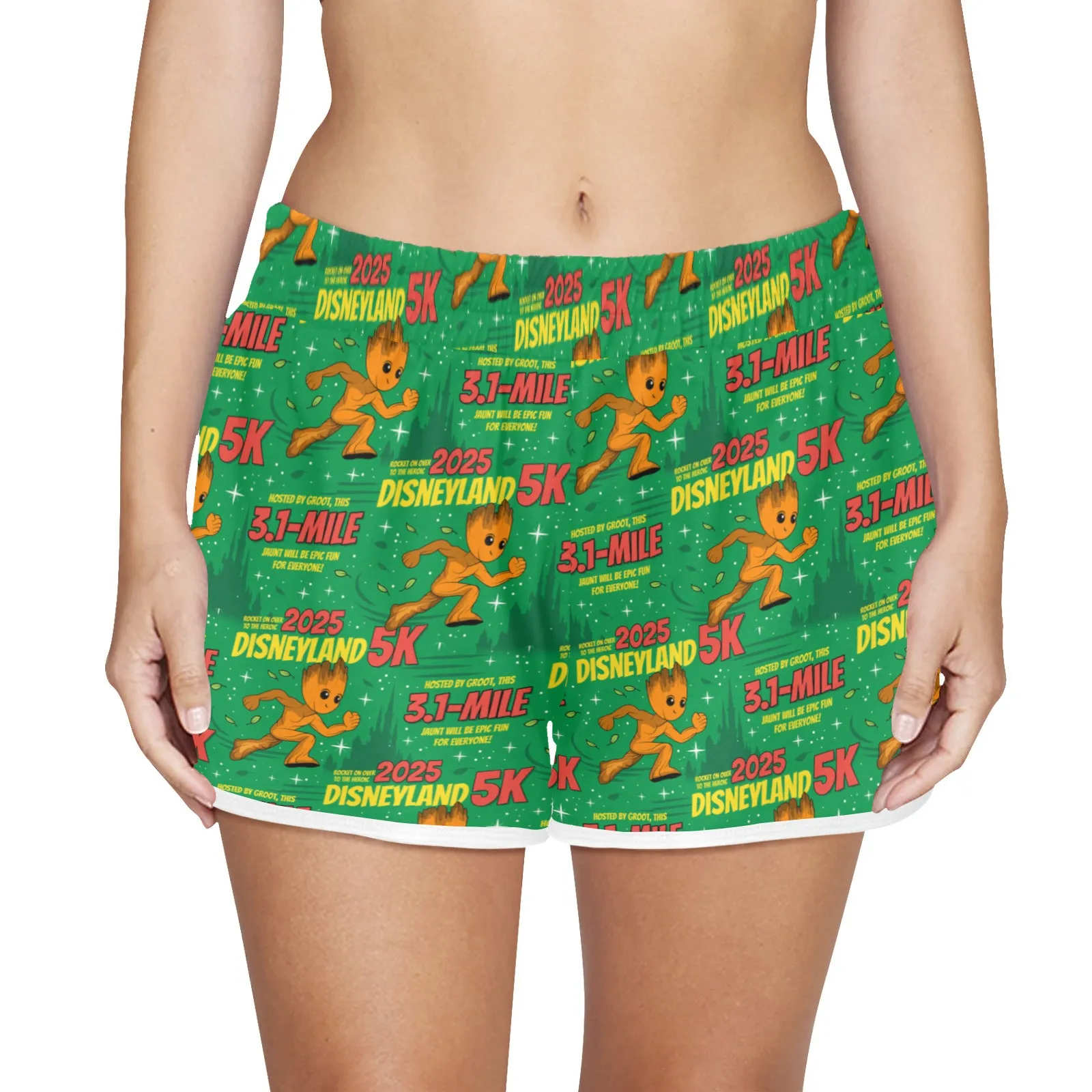 Disneyland 5K Women's Athletic Sports Shorts