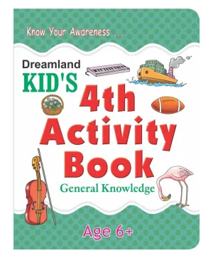 Dreamland Publications Kid's 4th Activity Book- General Knowledge