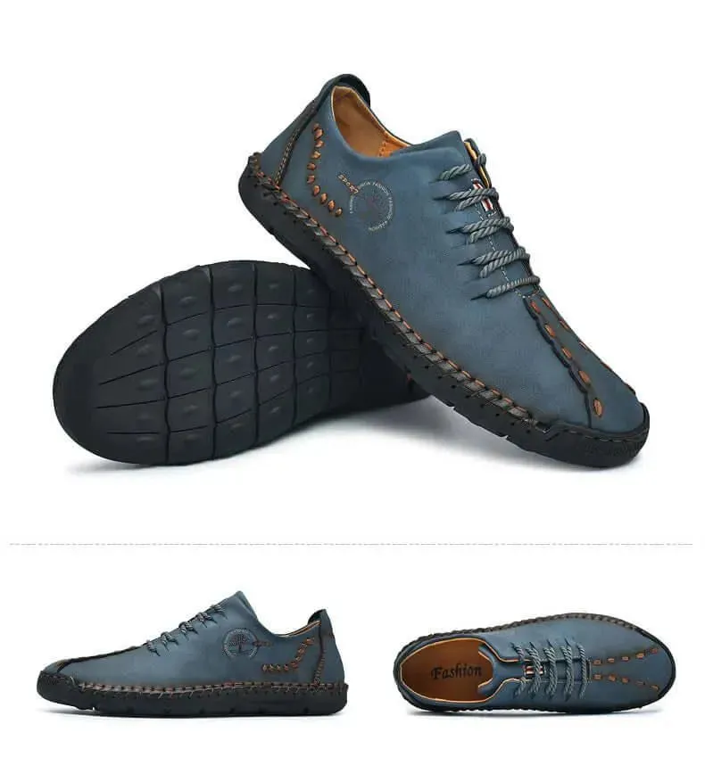 Edoardo Lace-Up Leather Shoes