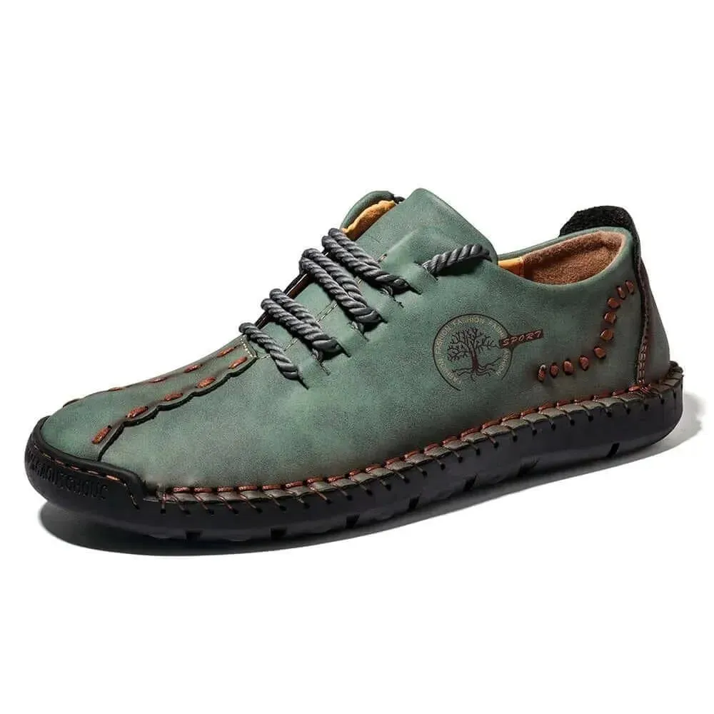 Edoardo Lace-Up Leather Shoes